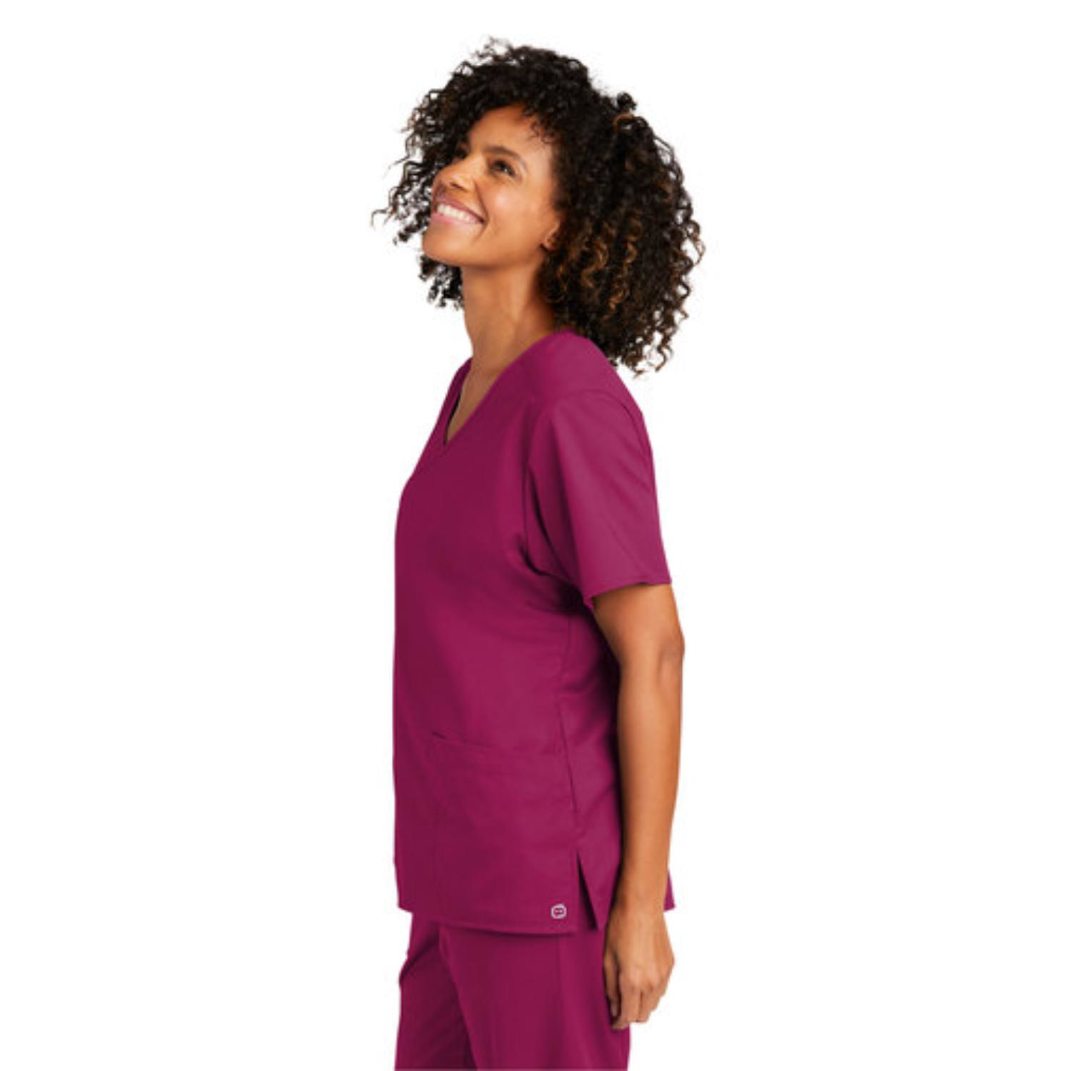 Wink™ Women's WorkFlex™ Mock Wrap Top 1