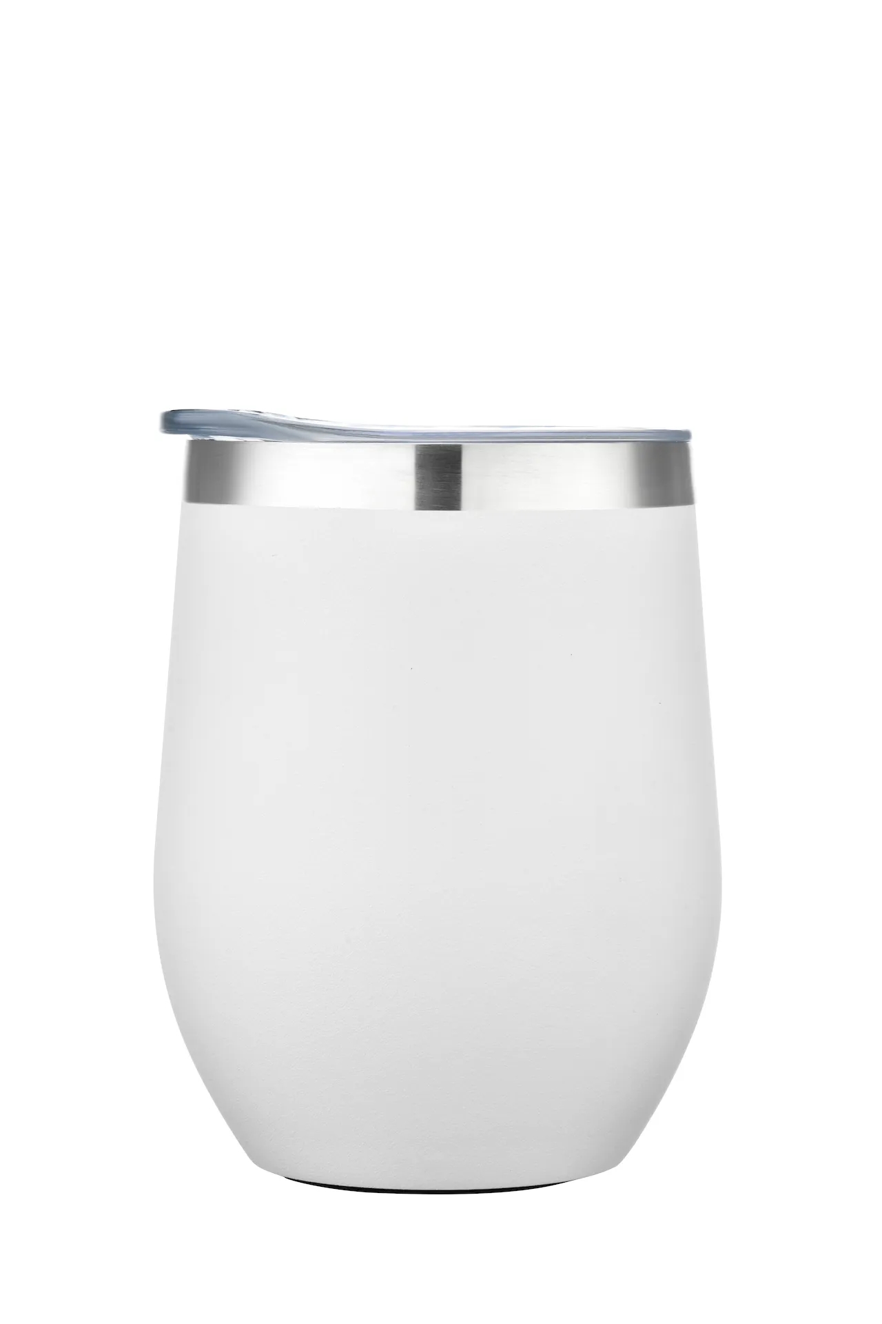 12oz Powder Coated Stainless Double Wall Vacuum Wine Cup 2