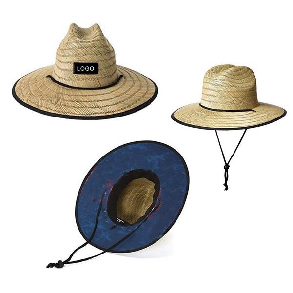 Straw Lifeguard Hat 1