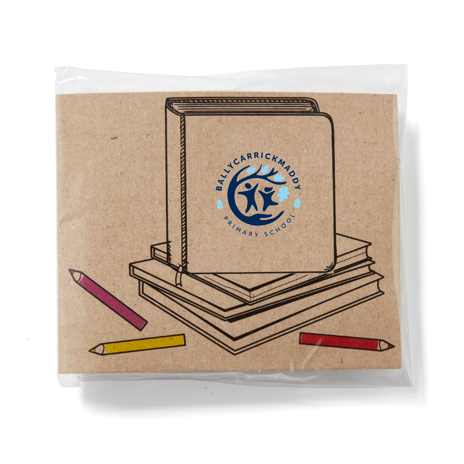 School Kraft Cover Kids Coloring Book