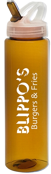 32 oz PET Sports Water Bottle with Flip Top Lid 12