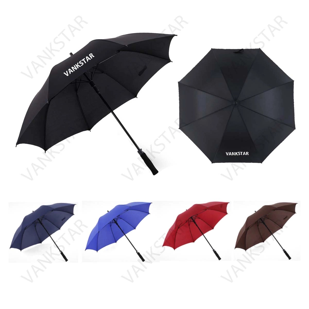 Windproof Automatic Golf Umbrella 6