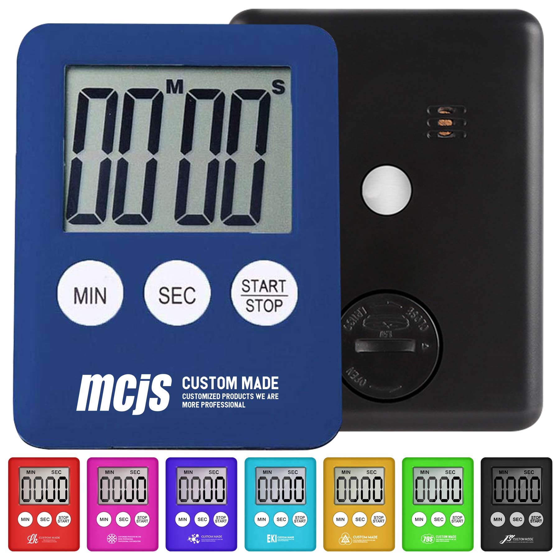 Big LCD Display Magnetic Digital Timer 2