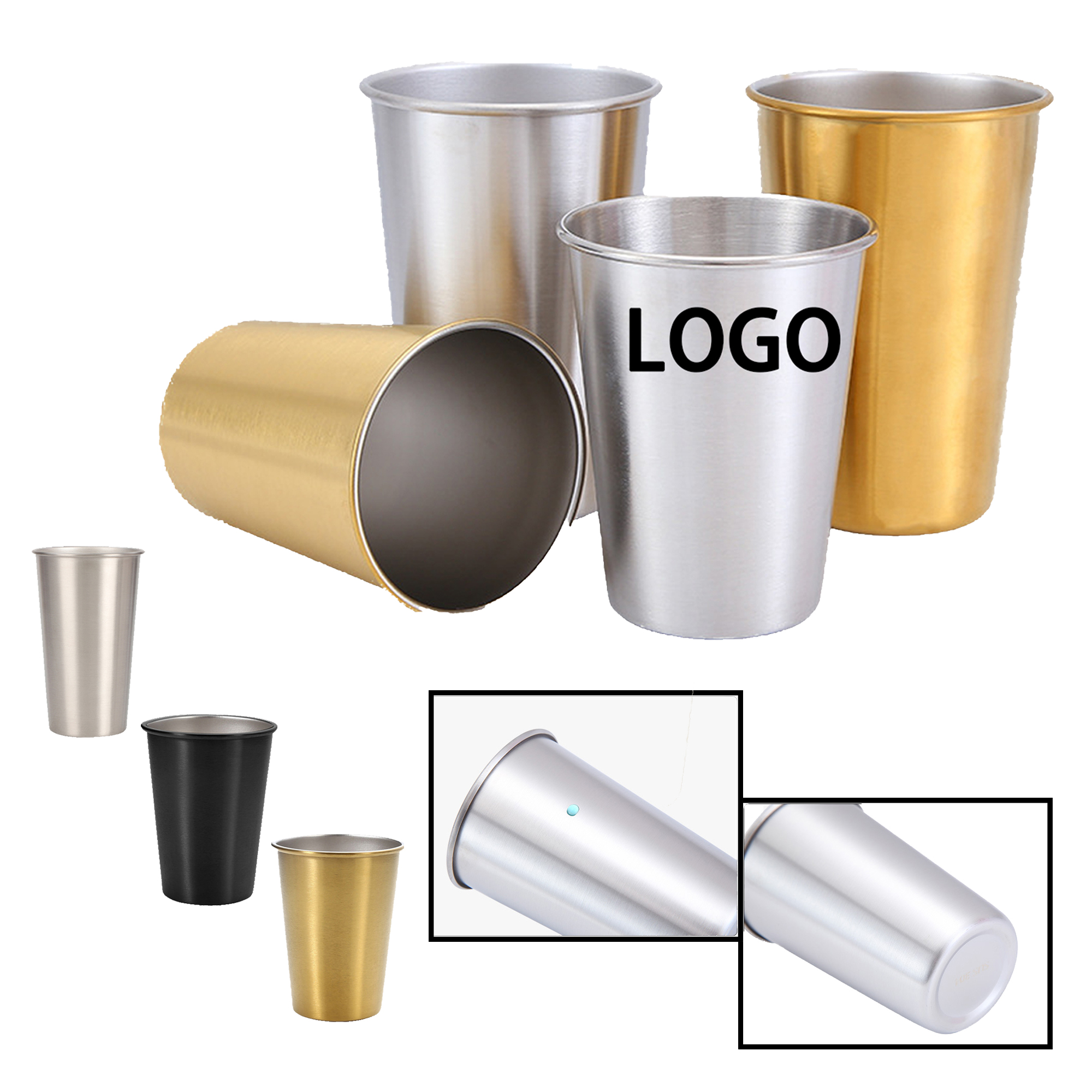 Stainless Steel Portable Coffee Mug 2