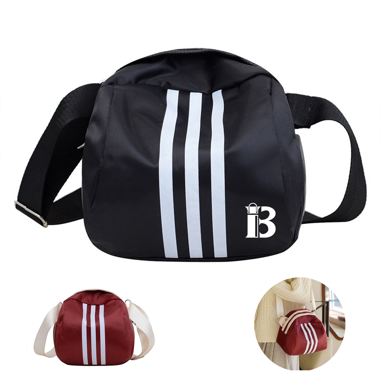 Nylon Large Capacity Crossbody Shoulder Bag 14