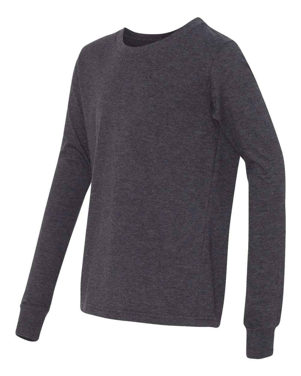 Youth Heather CVC Long Sleeve Tee - 3501YCVC 36