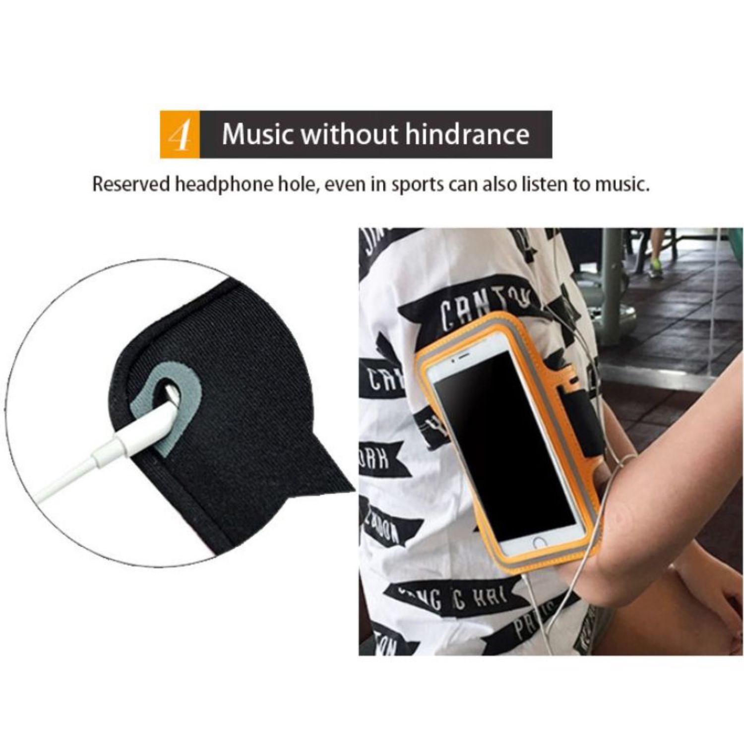 Sports Armband w/ Custom Imprint Neoprene Running Armband 1