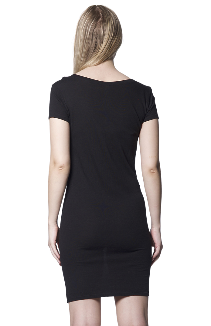 Women's Viscose Bamboo Organic Tee Dress 8