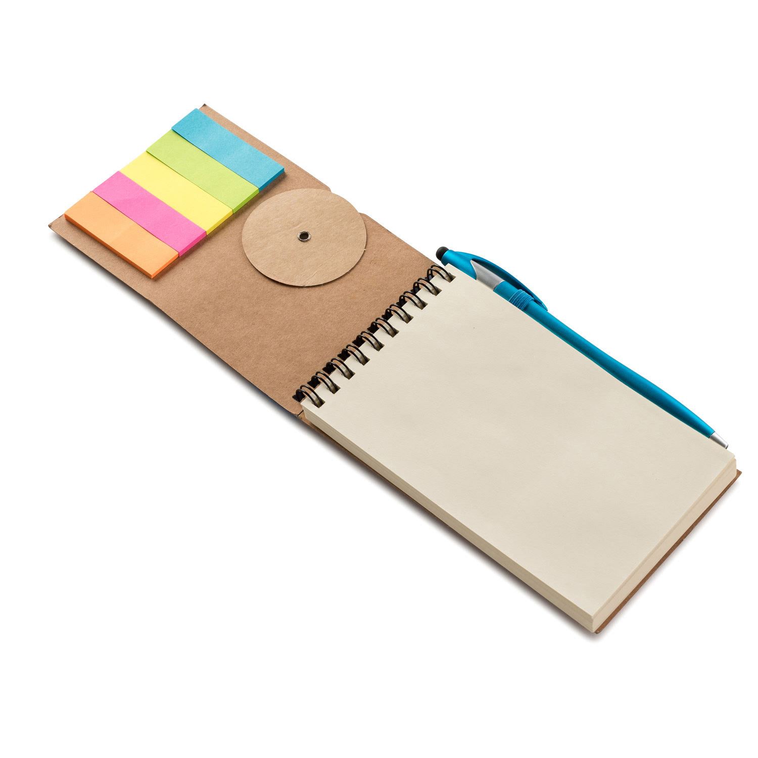 70 Sheet Grained Cardboard Spiral Bound Journal 5