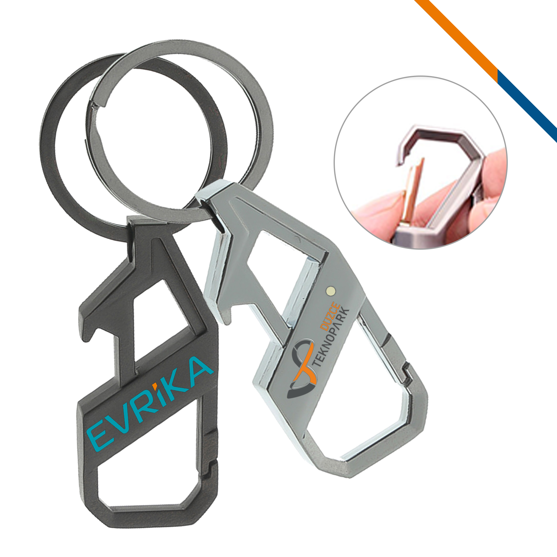 Beer Metal Keychain 5
