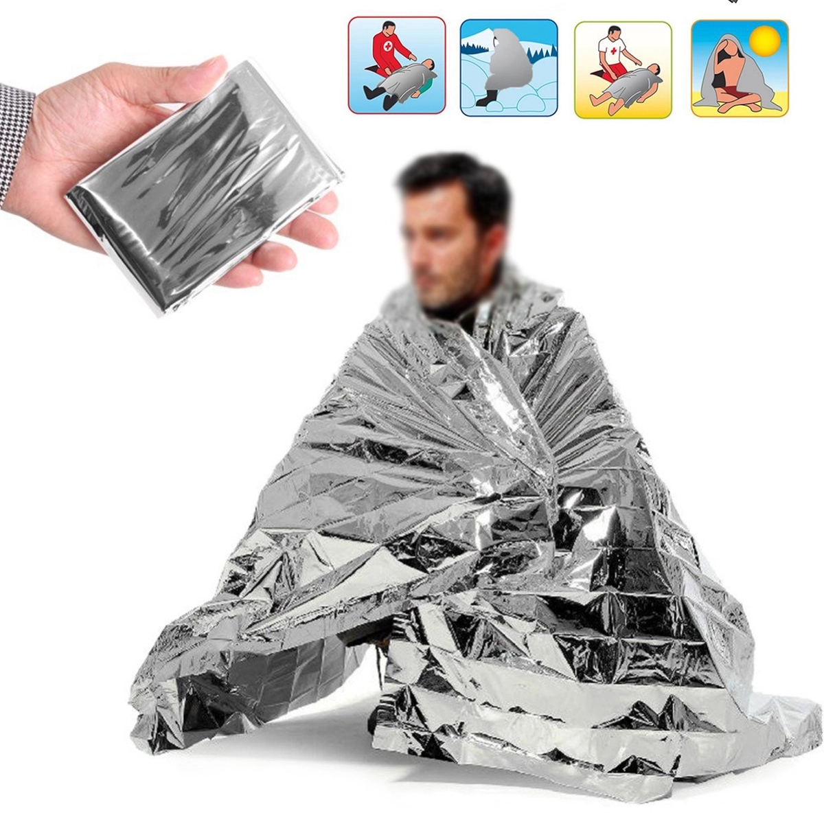 Survival Emergency Thermal Blankets 1