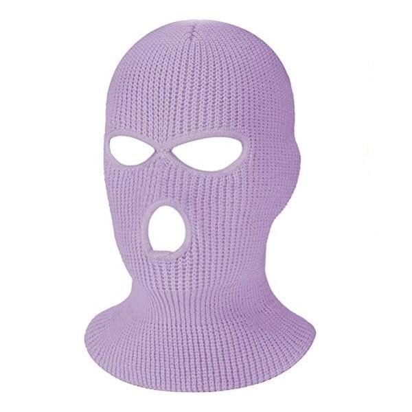 3-Hole Balaclava Knitted Full Face Ski Cover Mask 12