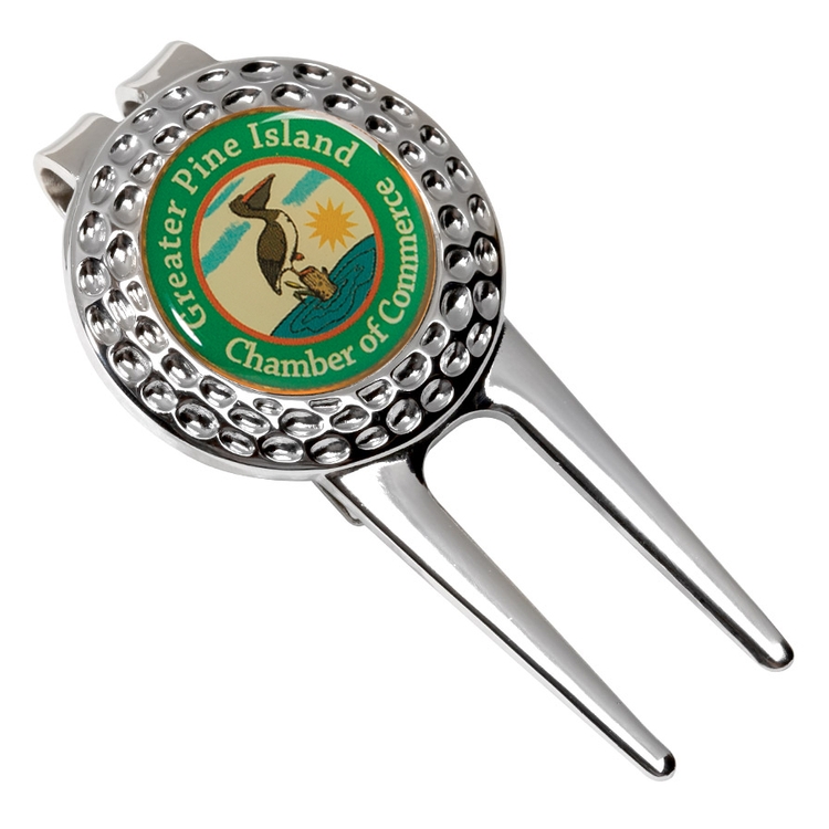 Divot Tool with Offset Printed Removable Ball Marker 1