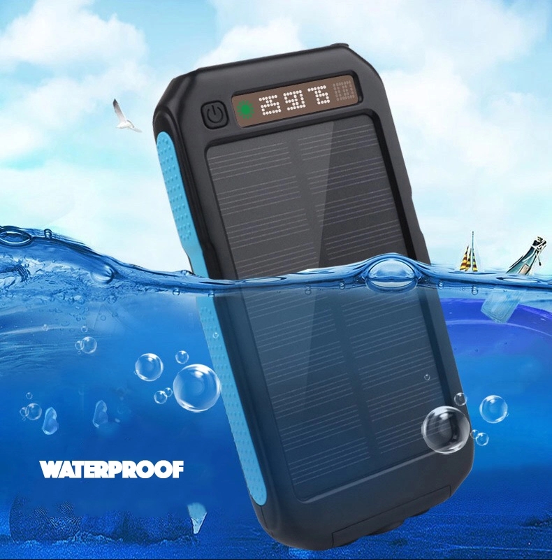 20000mAh Outdoor Solar Power Bank with and LED lights 3