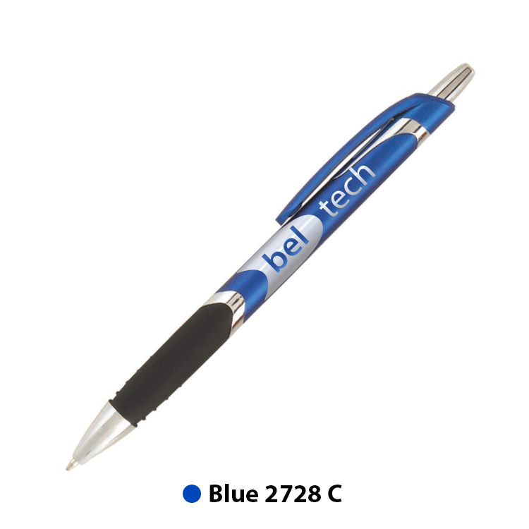 Spectrum Grip Plastic Pen (1 Color Imprint) 2