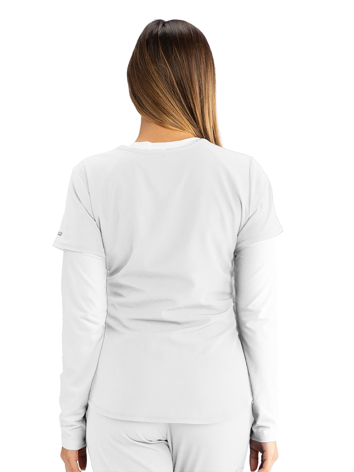 Skechers - Women's Three-Pocket Curved V-Neck Breeze Scrub Top 3