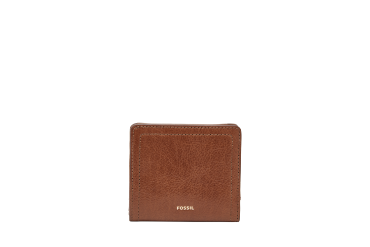 Fossil Logan Leather Small RFID Bifold Wallet - Brown 2