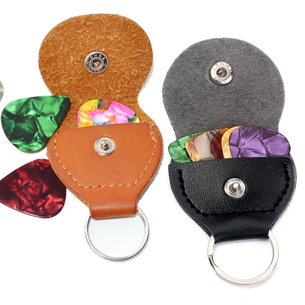 3 PCS Guitar Picks And Holder Case Including 5