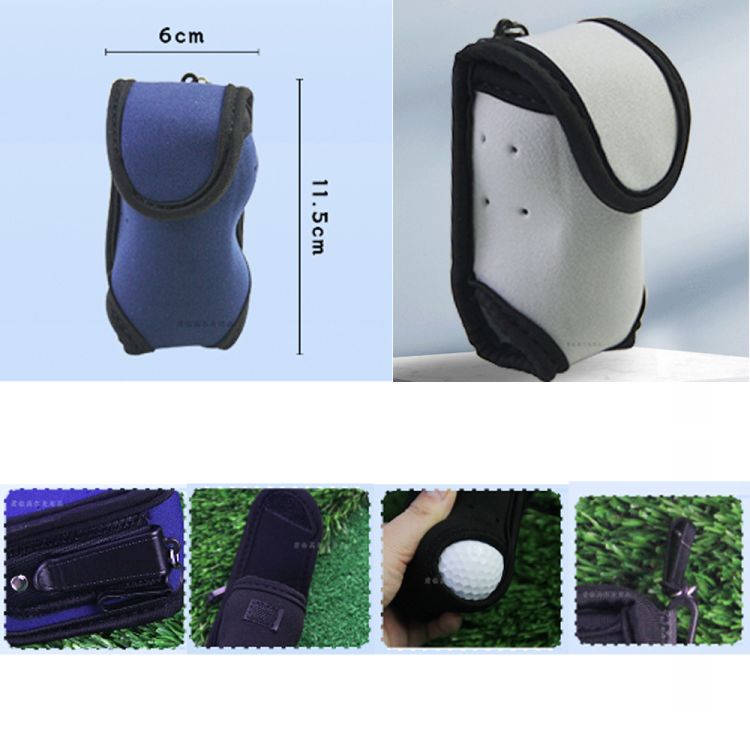 Golf Ball Waist Bag with Tee Holder 6