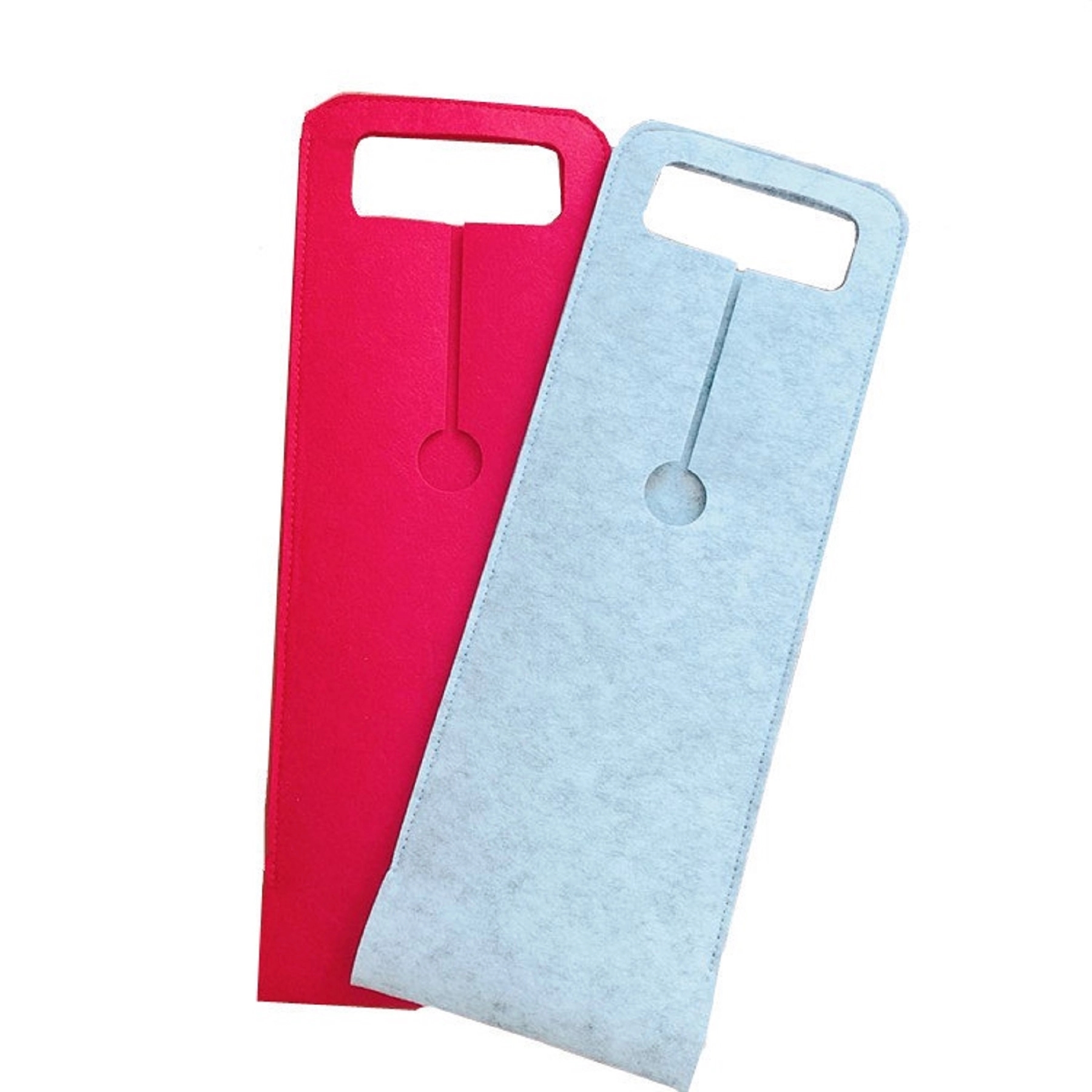 Polyester Felt Wine Glass Bottle Bag with Handle 4
