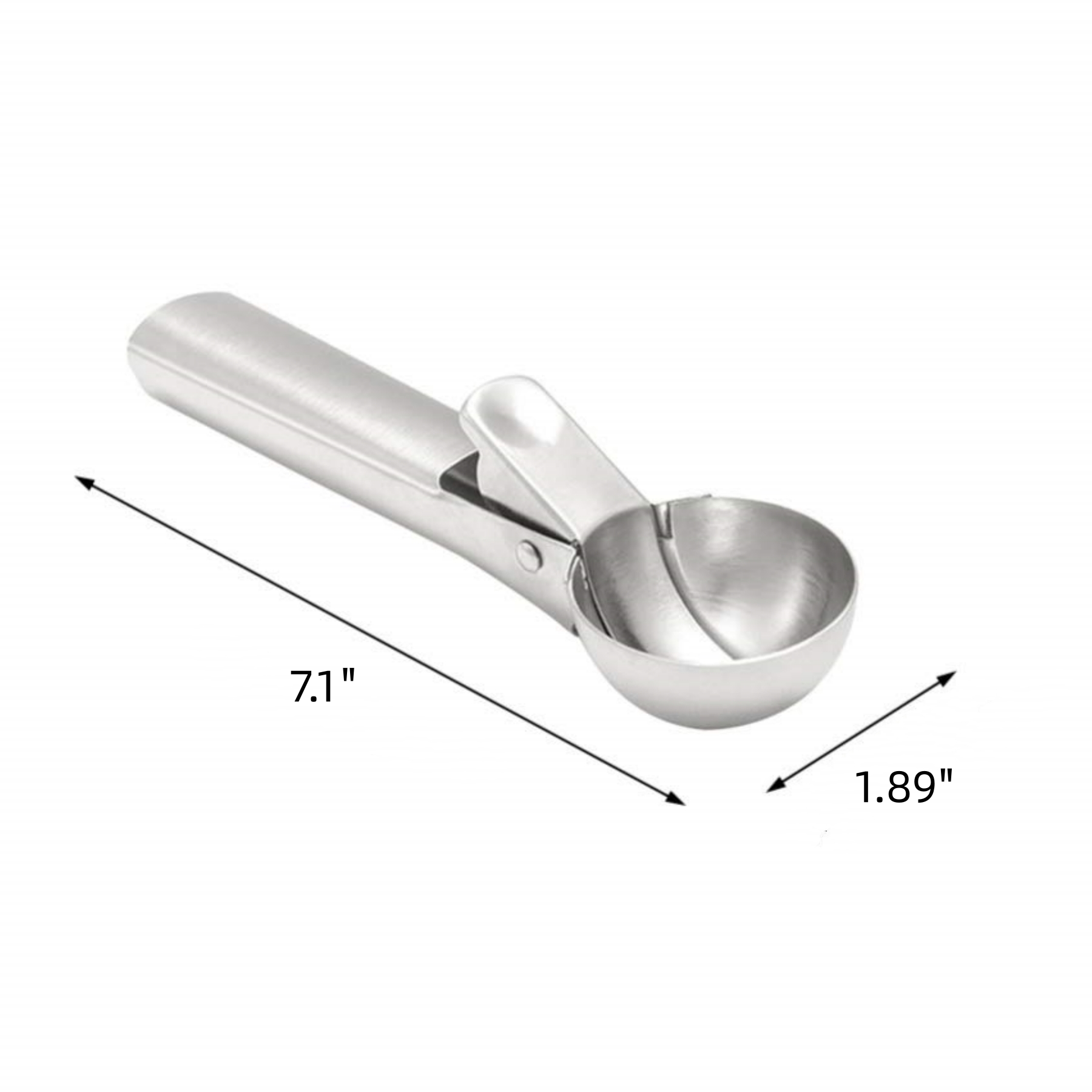 Stainless Steel Ice Cream Scoop 2