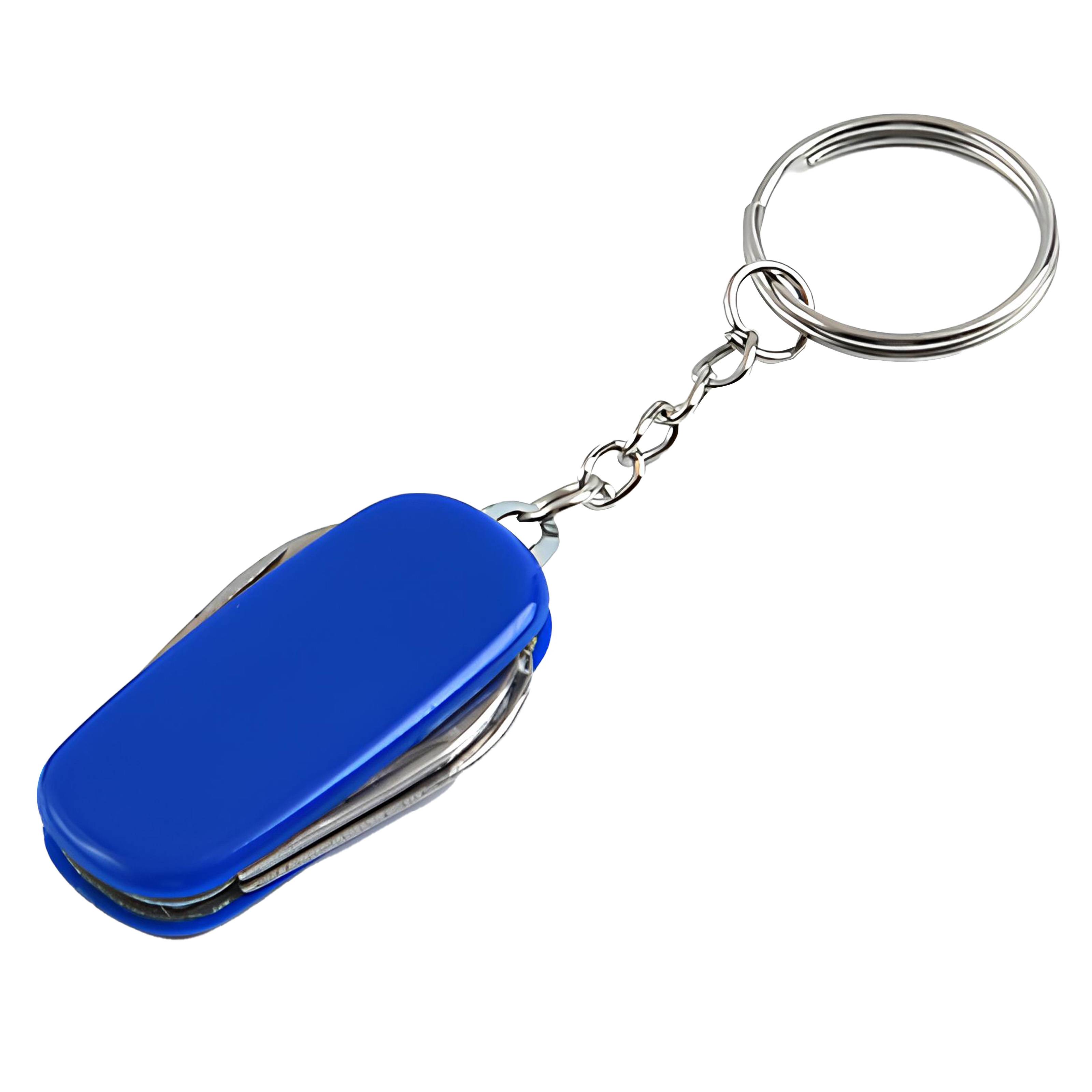 4-In-1 Multi-Function Folding Knife With Keychain 7