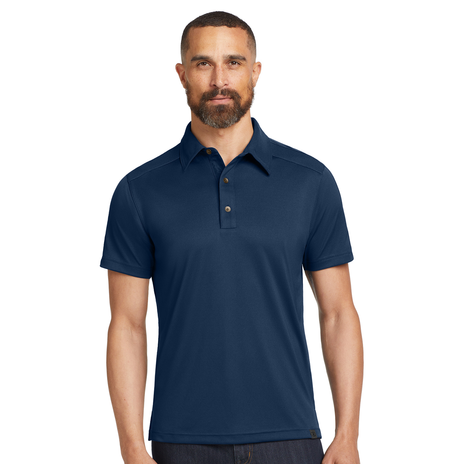 OGIO® Men's Polo T-Shirt w/ 3-Button Placket 6