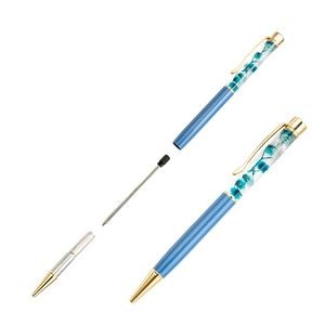 Floral Metal Ballpoint Pen 16