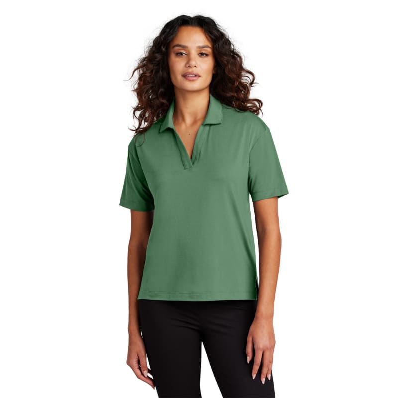 Mercer+Mettle Women's Stretch Jersey Polo 6