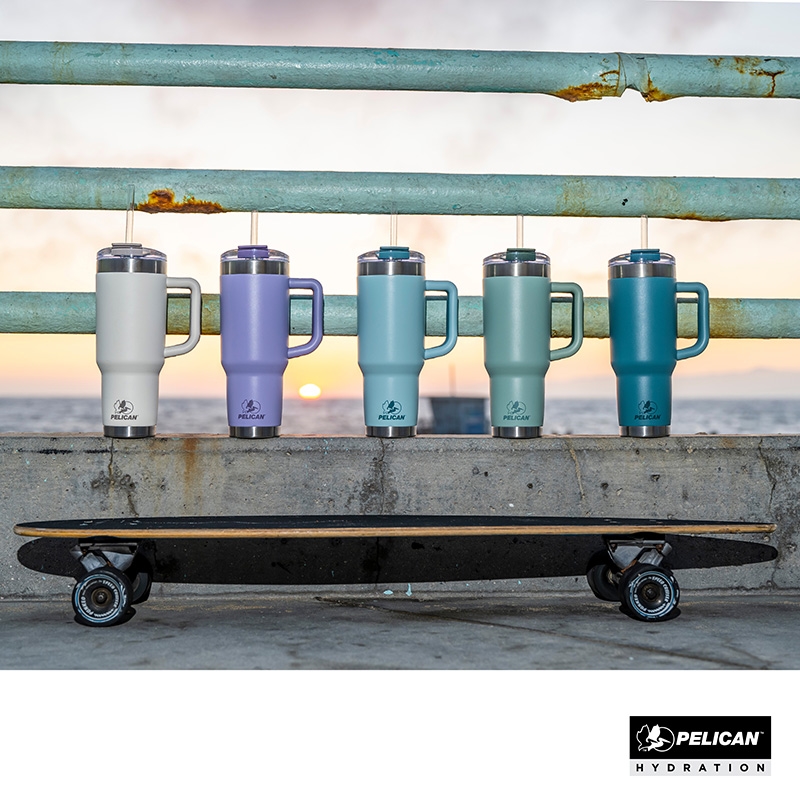 Pelican Porter™ 40 oz. Recycled Double Wall Stainless Steel Travel Tumbler 274