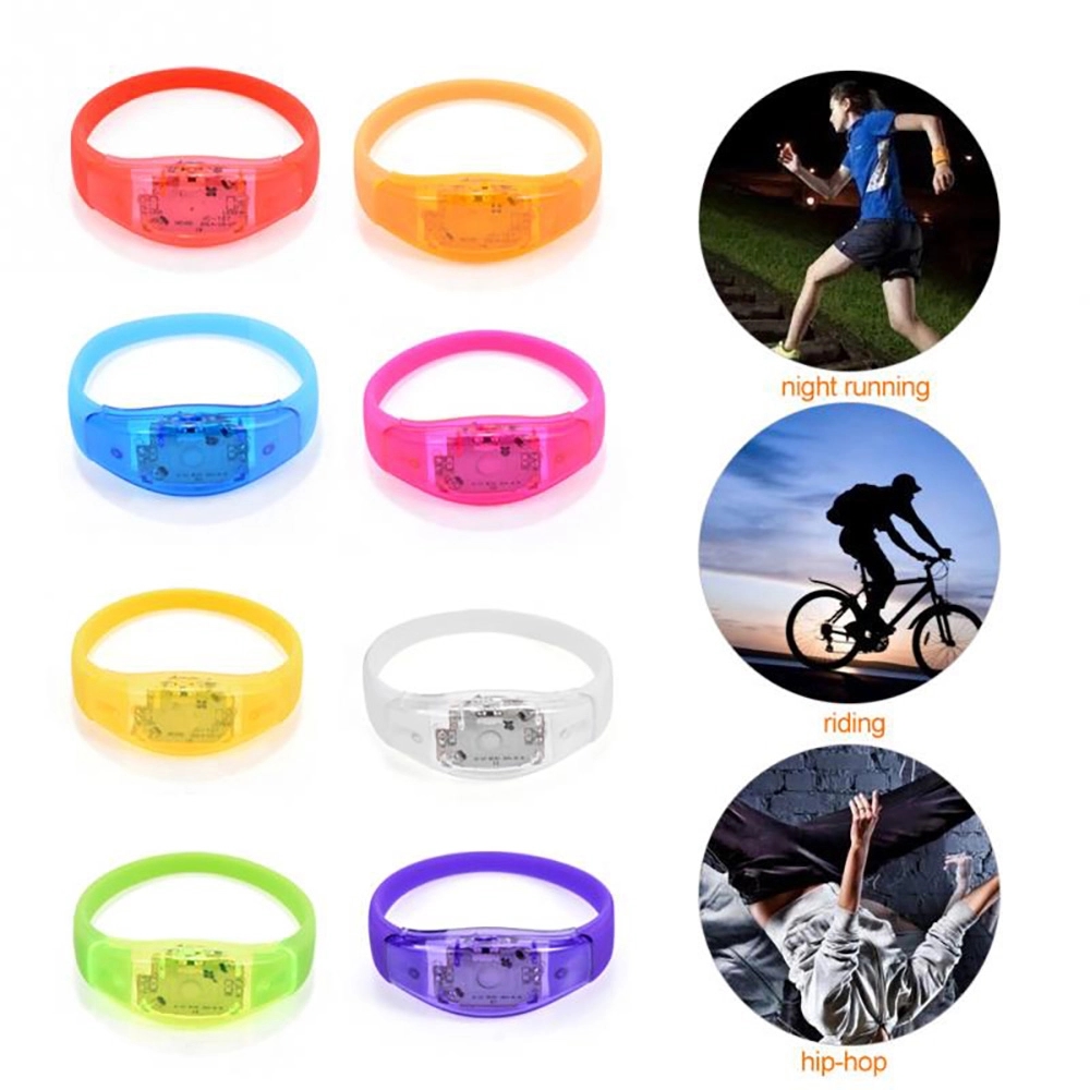 LED Light Up Wristband Flashing Bracelet 2