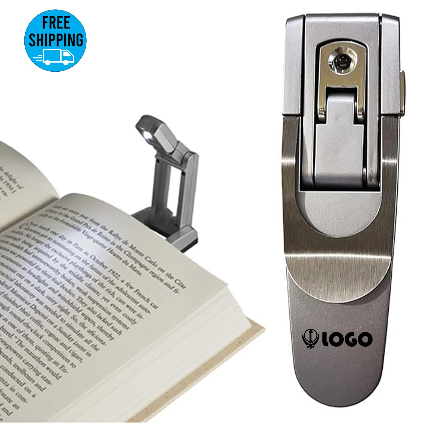 Foldable Led Reading Lamp with clip 3