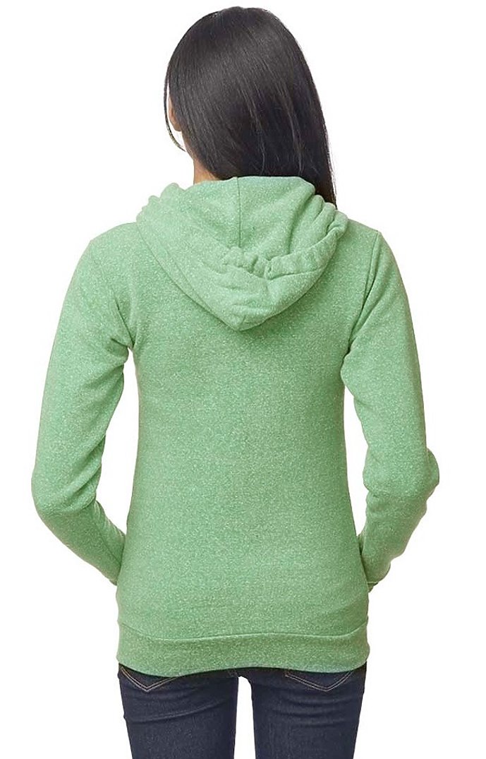 Unisex Triblend Fleece Zip Hoodie 4