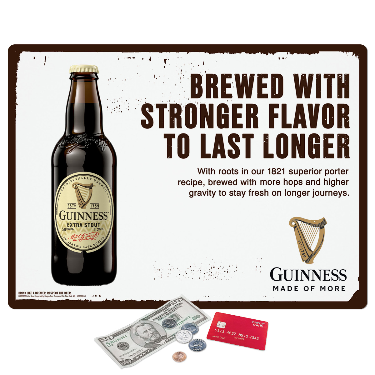 Vynex Barely There Ultra Thin Counter Mat-14"x19"x.020"