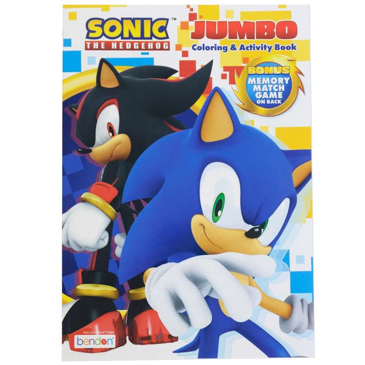 Sonic The Hedgehog Jumbo Coloring and Activity Books - 64 Pages 2