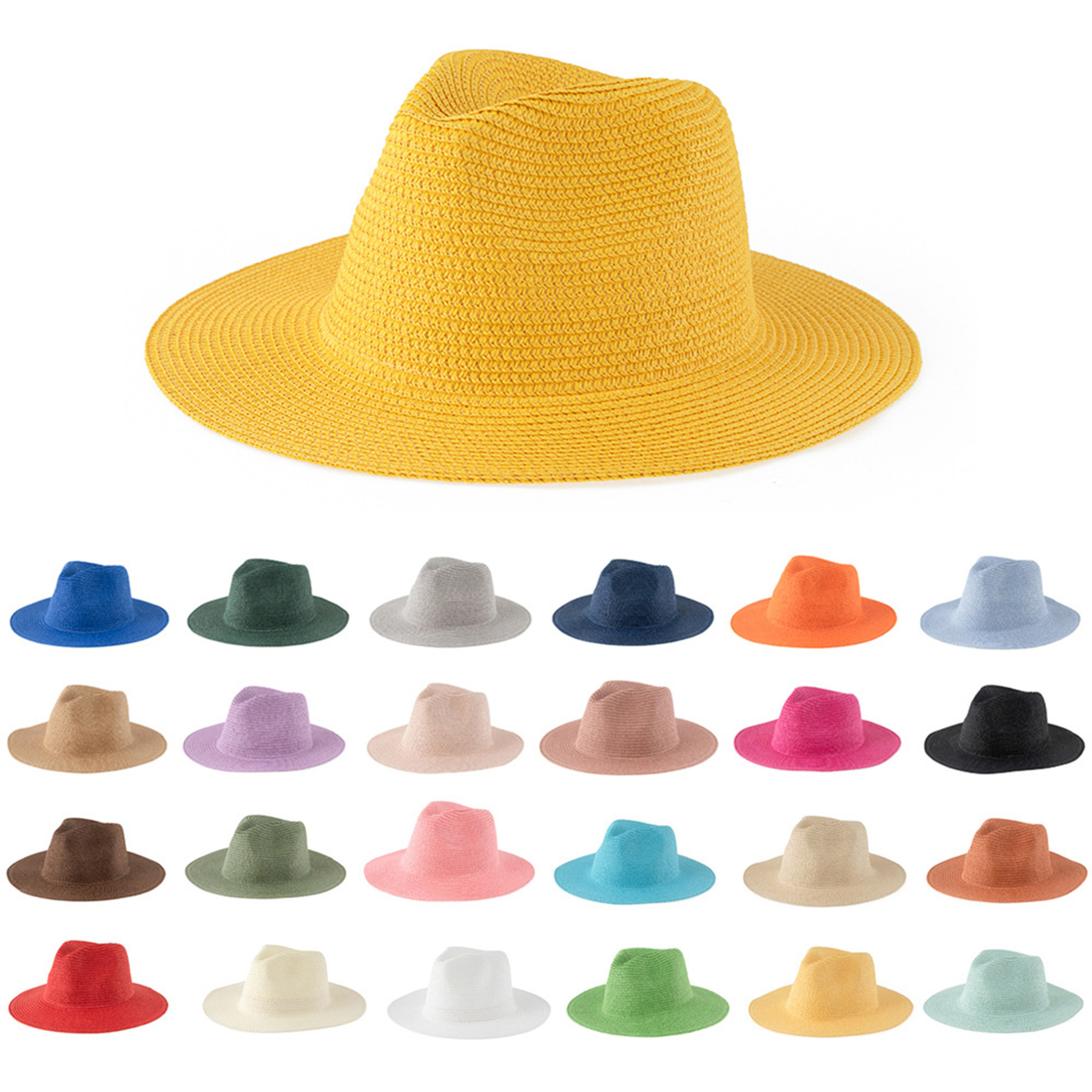 Straw Beach Sun Hat 6