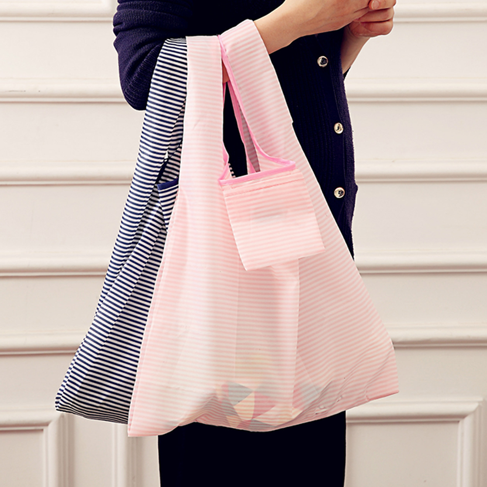 Reusable oxford cloth folding shopping bag large supermarket tote bag 8