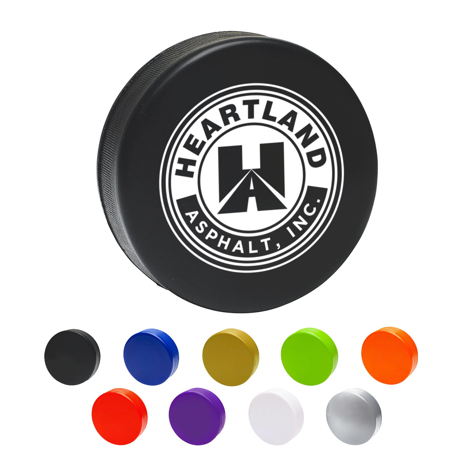 3" Hockey Puck Stress Reliever