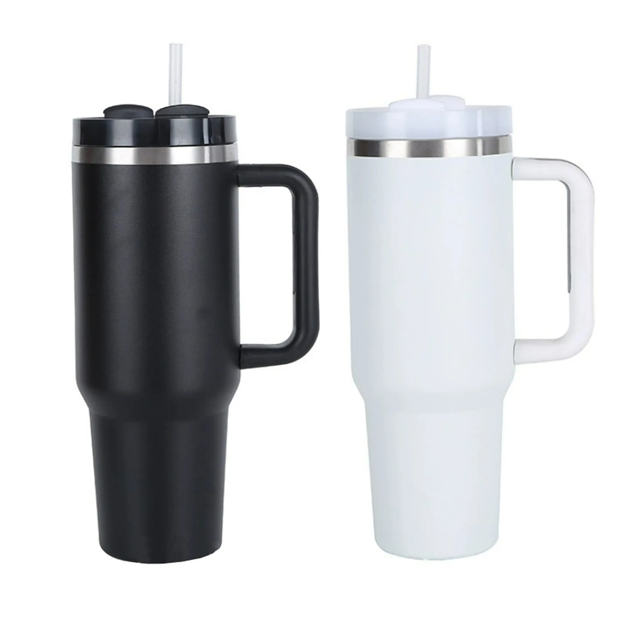 Insulated cup with handle and leak-proof design with logo 2
