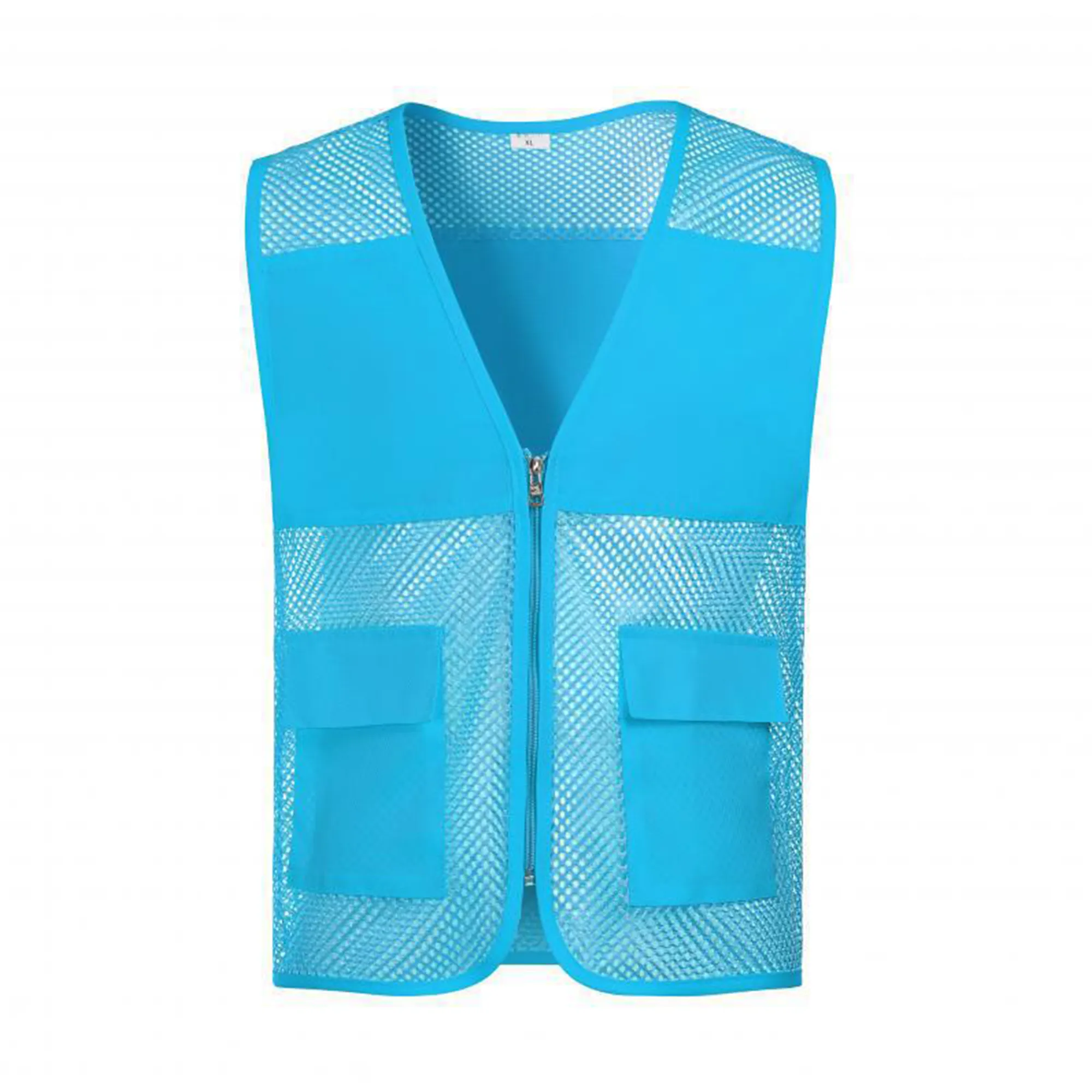 MOQ20 Mesh Vest Summer Volunteer Workwear 17