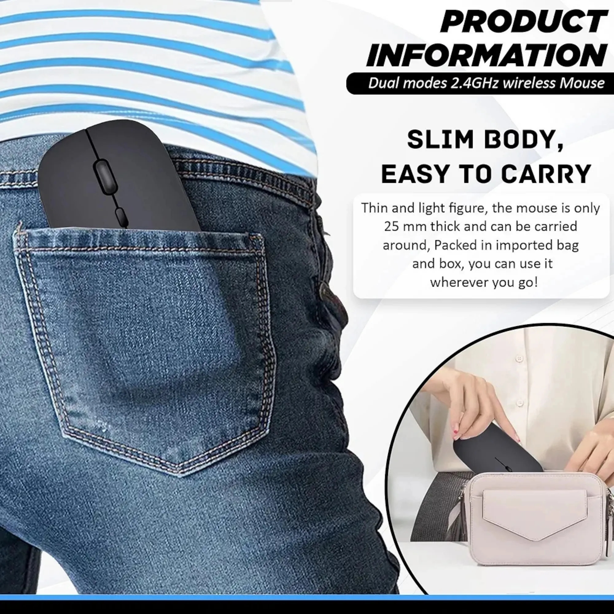 Luminous Wireless Dual Mode Mouse 5