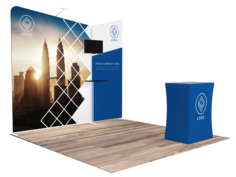 Quick N Fit Trade Show Display Booth 1104