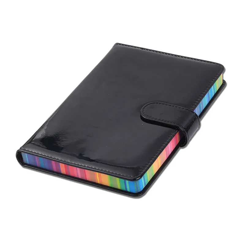 A5 Laser Notebook Pu Leather With Buckle 2