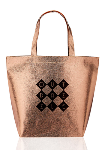 New Castle Non-woven Metallic Tote Bags 12