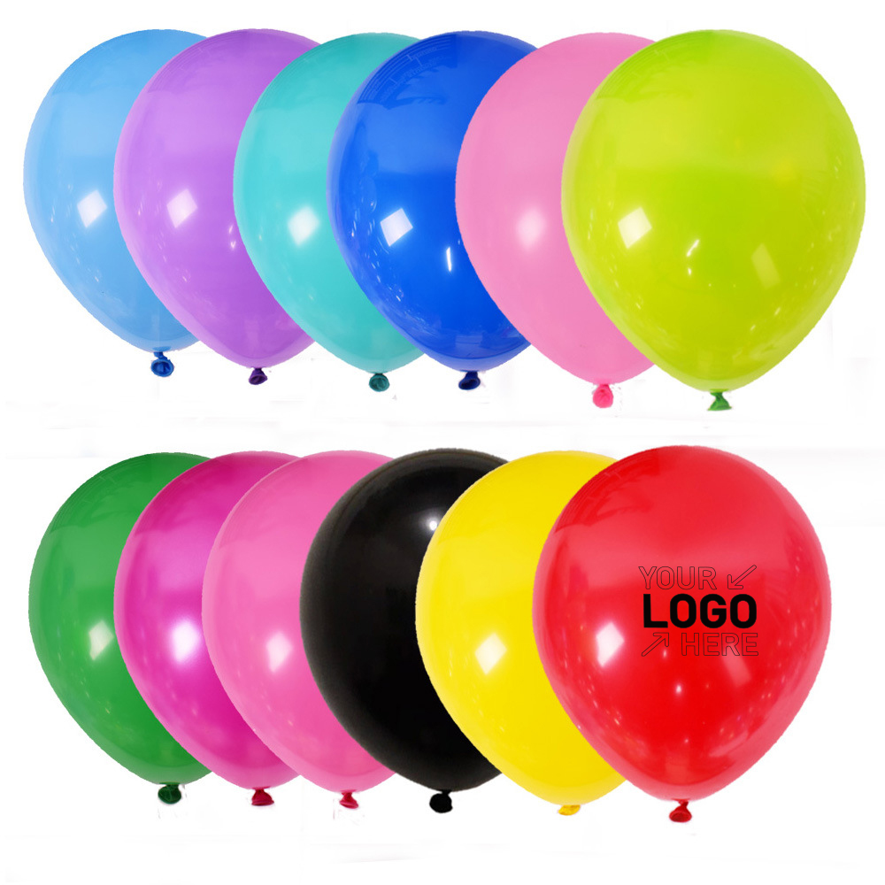 12" Celebration Wedding Party Latex Oval Balloons 9