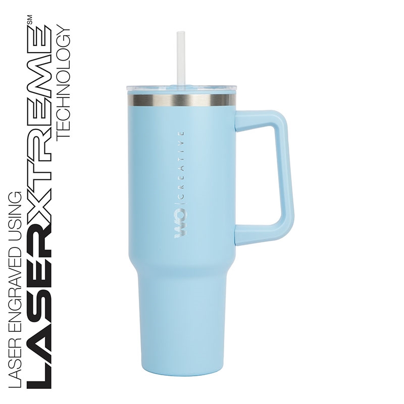 Izzy 40 oz. Steel/PP Liner Travel Mug 6
