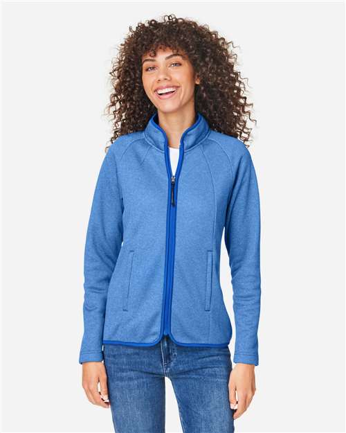 Women's Venture Heathered Stripe Full-Zip Jacket - CE72W 35