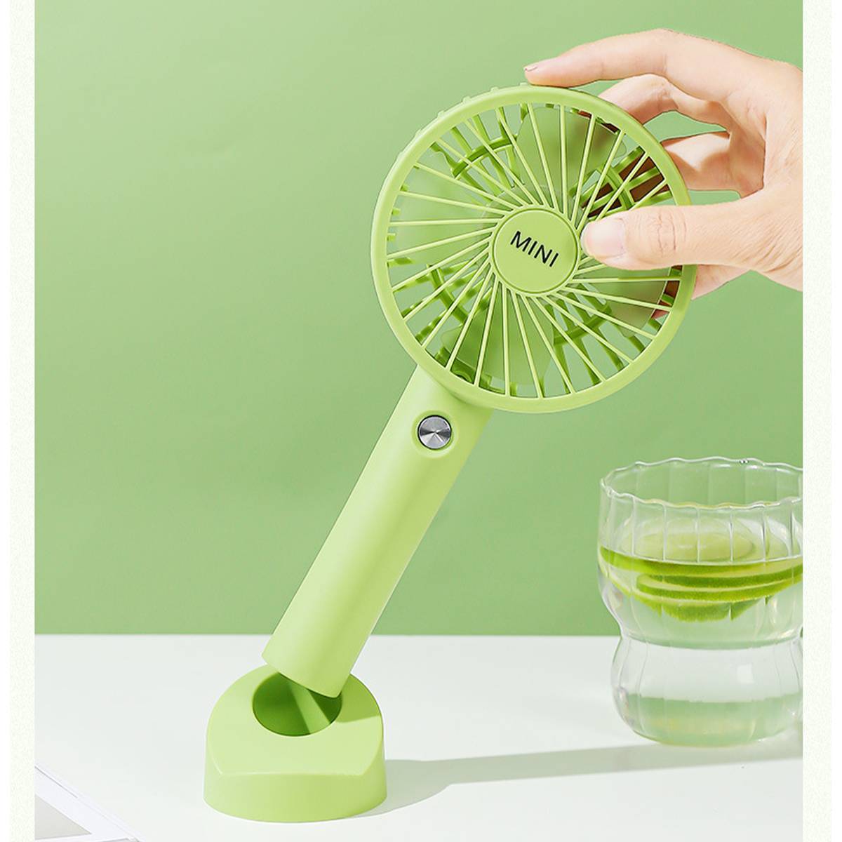 Mini Portable Rechargeable Handheld Fan 4
