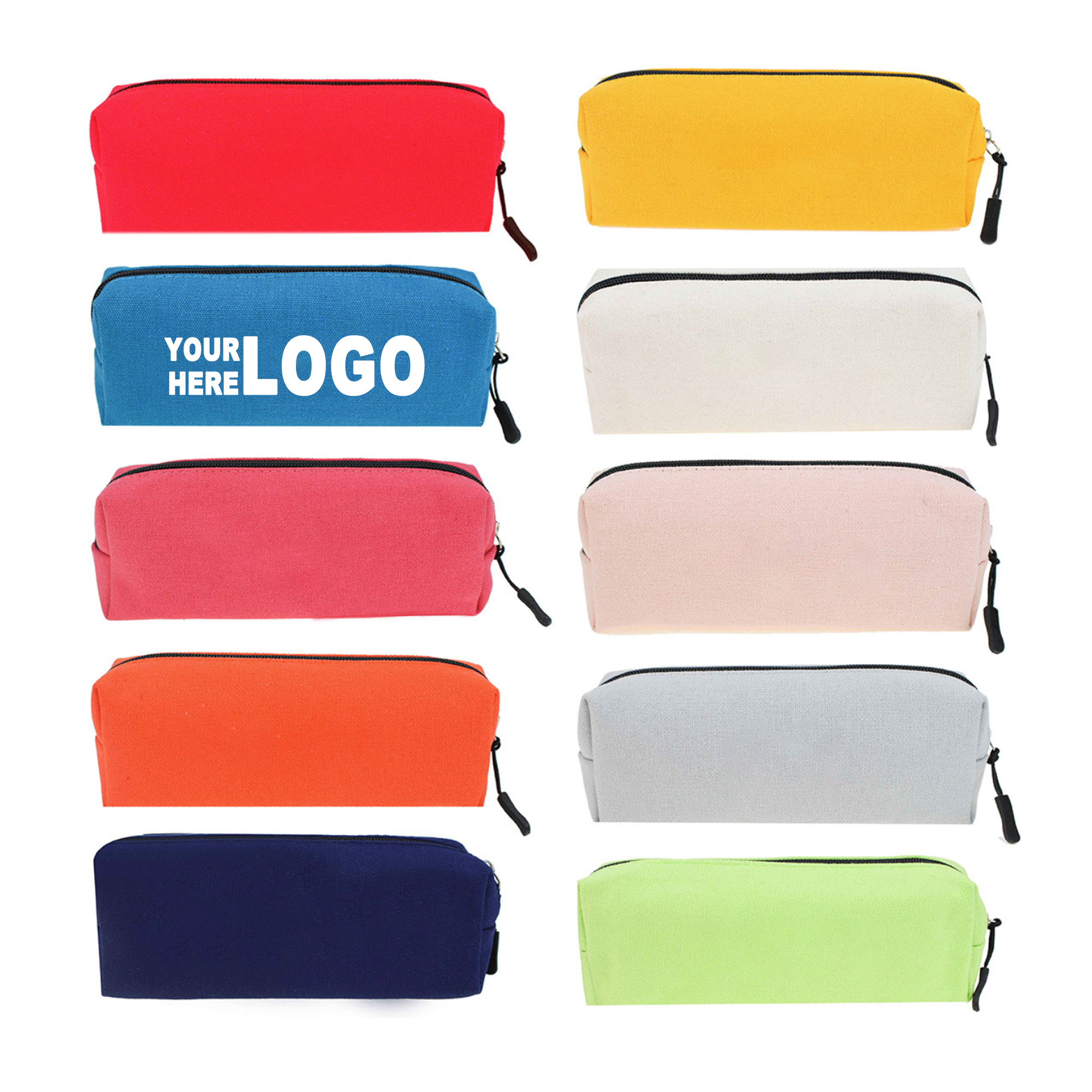 Heavy Duty Canvas Zipper Pouch 2