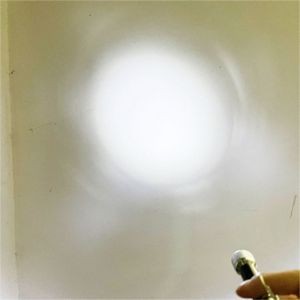 Compact LED Flashlight With Elastic Band And Key Clip Twist Activation 1
